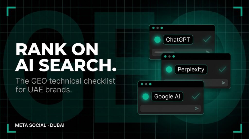 Interface icons for ChatGPT, Perplexity and Google AI representing ranking strategies for AI search platforms.